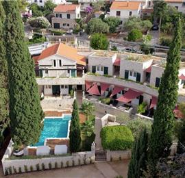 7 Bedroom Extensive Beachfront Villa with Heated Pool in Supetar, Brac Island, Sleeps 14